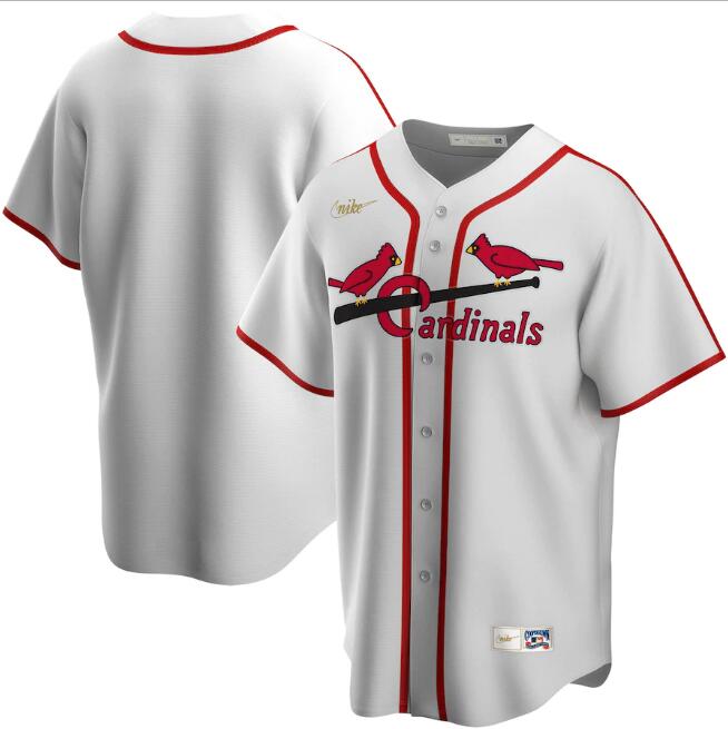 Men's St. Louis Cardinals 2020 New White Cool Base Stitched MLB Jersey - Click Image to Close