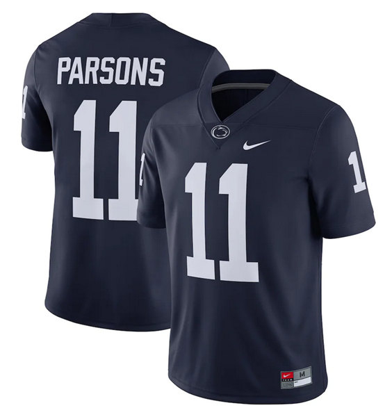 Penn State Nittany Lions #11 Micah Parsons Navy Stitched Jersey - Click Image to Close