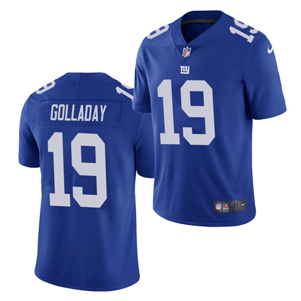 Men's New York Giants #19 Kenny Golladay Royal Blue Vapor Untouchable Limited NFL Stitched Jersey