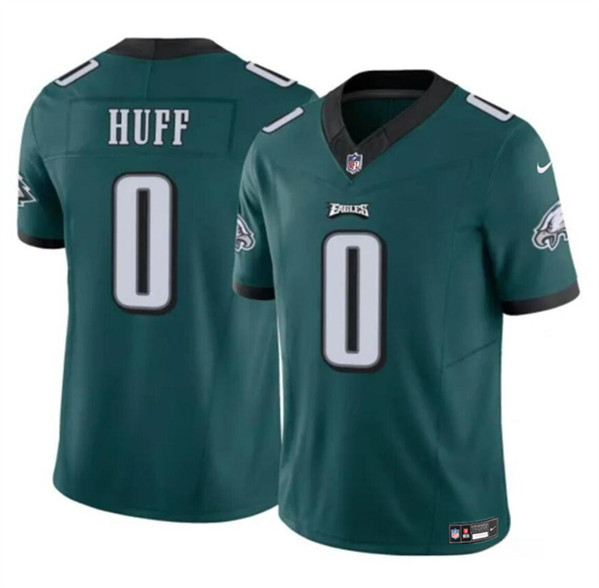 Men's Philadelphia Eagles #0 Bryce Huff Green 2024 F.U.S.E. Vapor Untouchable Limited Football Stitched Jersey - Click Image to Close