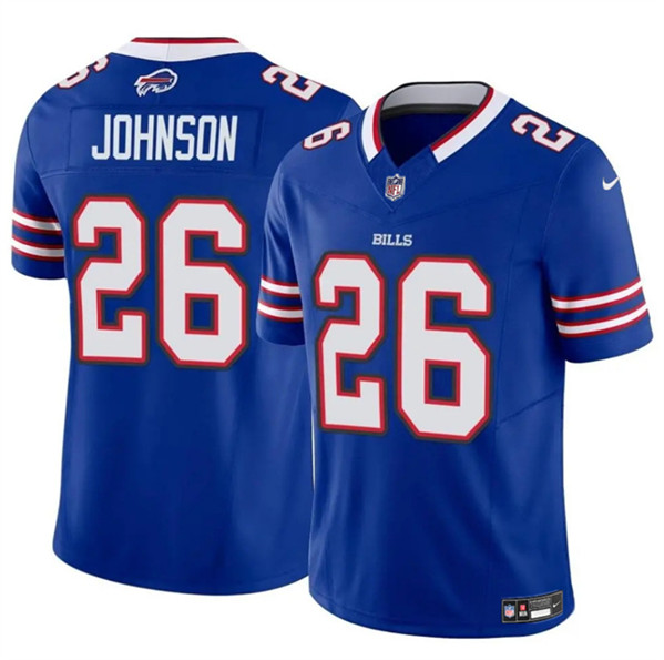 Men's Buffalo Bills #26 Ty Johnson Royal 2024 F.U.S.E. Vapor Untouchable Limited Football Stitched Jersey - Click Image to Close