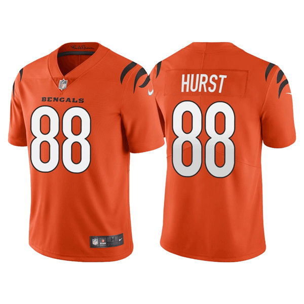 Men's Cincinnati Bengals #88 Hayden Hurst Orange Vapor Untouchable Limited Stitched Jersey