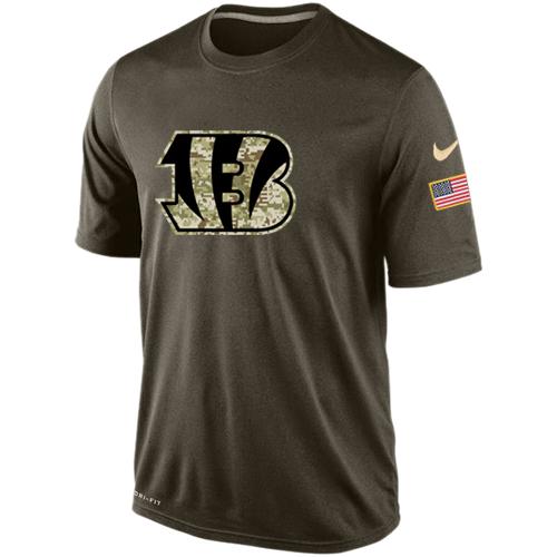 Cincinnati Bengals Salute To Service Nike Dri-FIT T-Shirt (All Size)