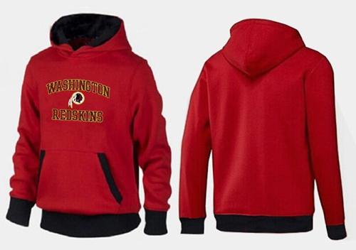 Washington Redskins Heart & Soul Pullover Hoodie Red & Black