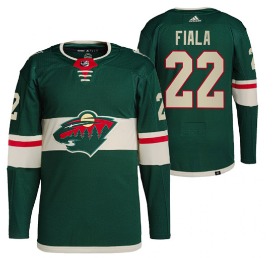 Men's Minnesota Wild #22 Kevin Fiala 2021 White Reverse Retro Stitched Jersey