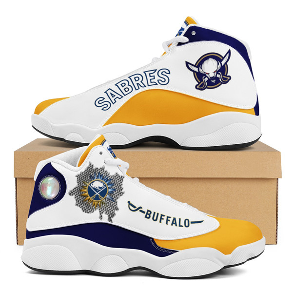 Men's Buffalo Sabres Limited Edition JD13 Sneakers 001 - Click Image to Close