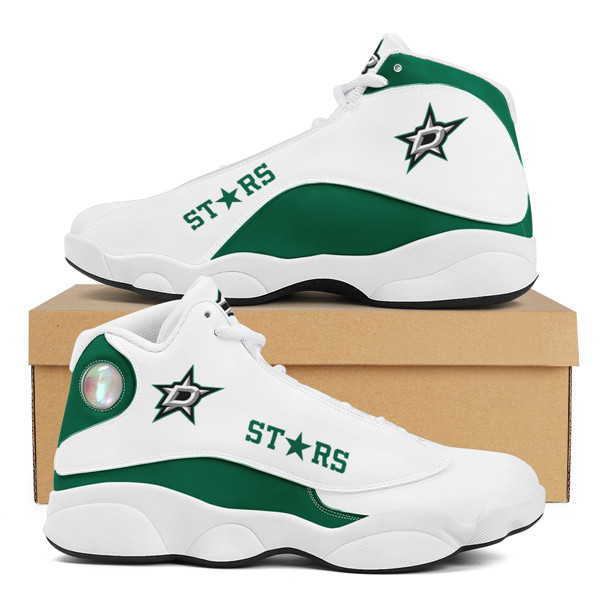 Women's Dallas Stars Limited Edition JD13 Sneakers 002 - Click Image to Close