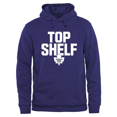 Toronto Maple Leafs Top Shelf Pullover Hoodie Royal - Click Image to Close