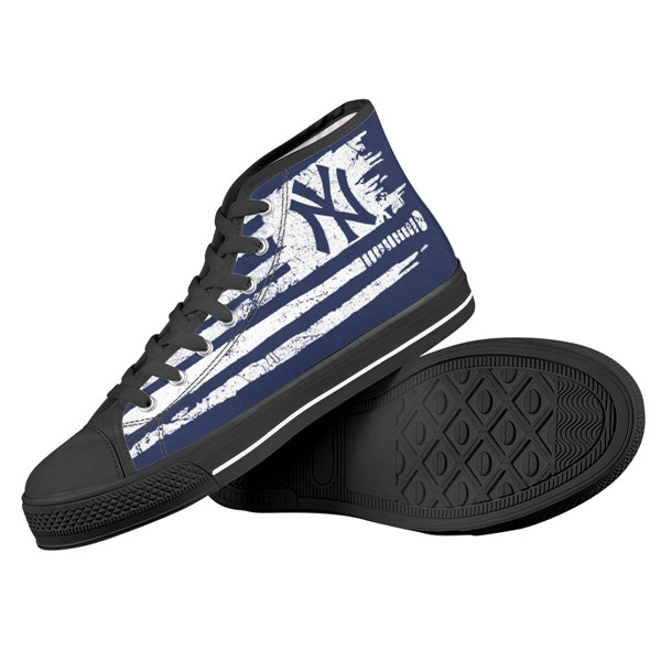 Women's MLB New York Yankees Lightweight Running Shoes 017 - Click Image to Close