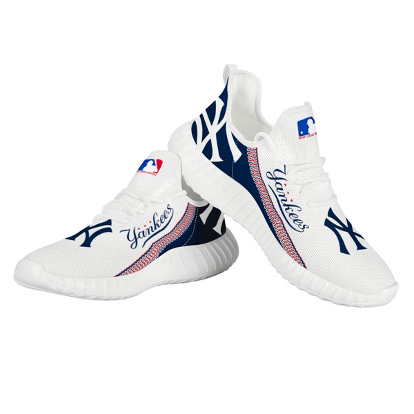 Women's MLB New York Yankees Lightweight Running Shoes 011 - Click Image to Close