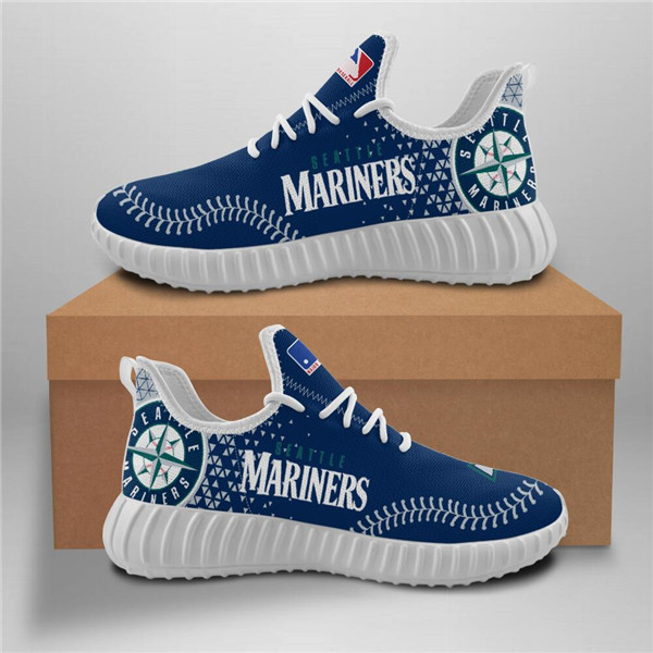 Women's MLB Seattle Mariners Lightweight Running Shoes 010 - Click Image to Close