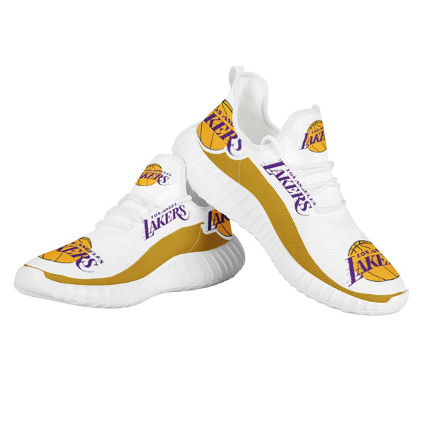 Women's NBA Los Angeles Lakers Lightweight Running Shoes 004 - Click Image to Close