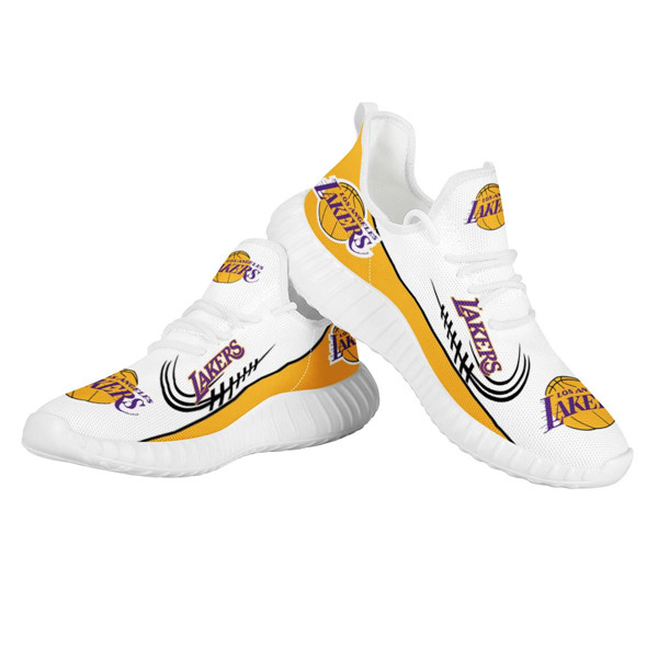 Women's NBA Los Angeles Lakers Lightweight Running Shoes 006 - Click Image to Close