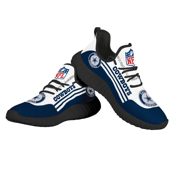 Women's NFL Dallas Cowboys Lightweight Running Shoes 042 - Click Image to Close