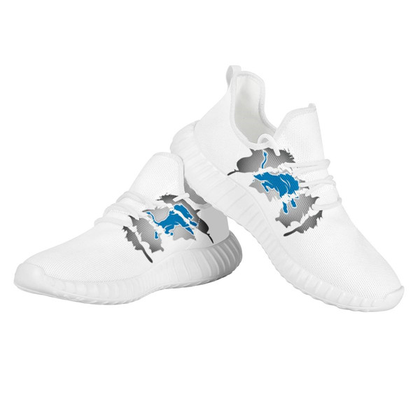 Women's NFL Detroit Lions Lightweight Running Shoes 004