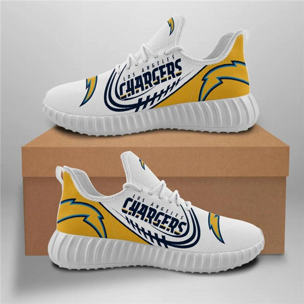 Men's NFL Los Angeles Chargers Lightweight Running Shoes 001 - Click Image to Close