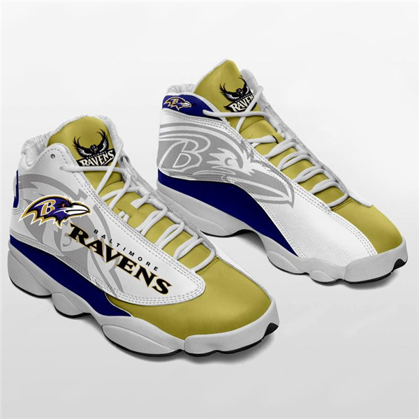 Men's Baltimore Ravens Limited Edition JD13 Sneakers 003