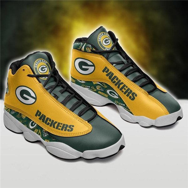 Women's Green Bay Packers Limited Edition JD13 Sneakers 005