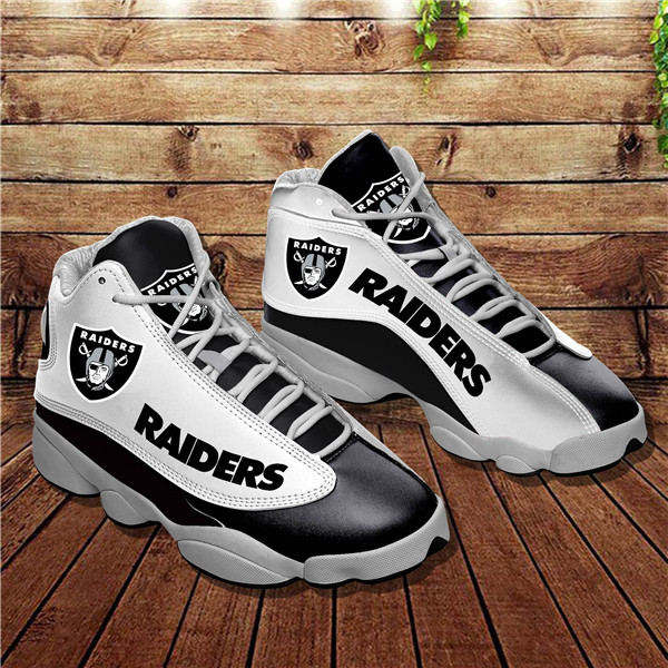 Men's Las Vegas Raiders Limited Edition JD13 Sneakers 011