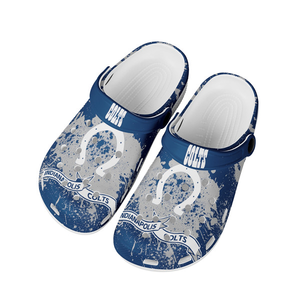 Women's Indianapolis Colts Bayaband Clog Shoes 002