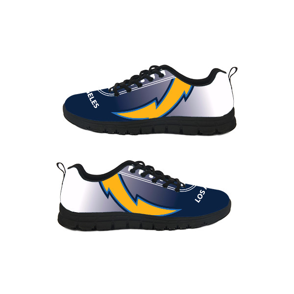 Men's NFL Los Angeles Chargers Lightweight Running Shoes 006 - Click Image to Close