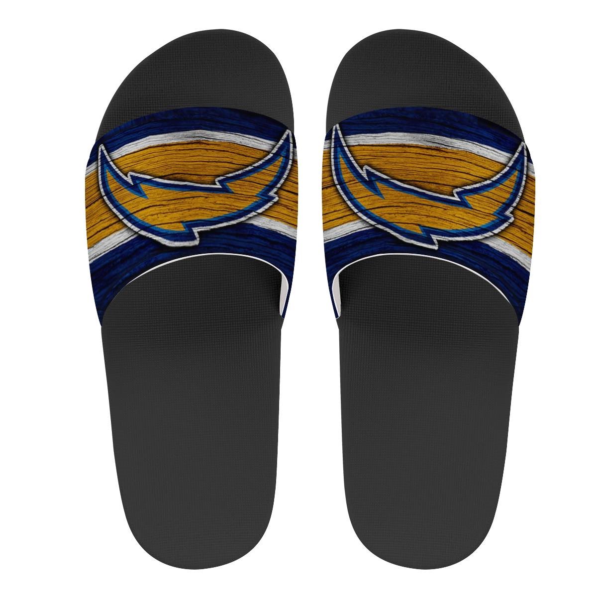 Women's Los Angeles Chargers Flip Flops 001