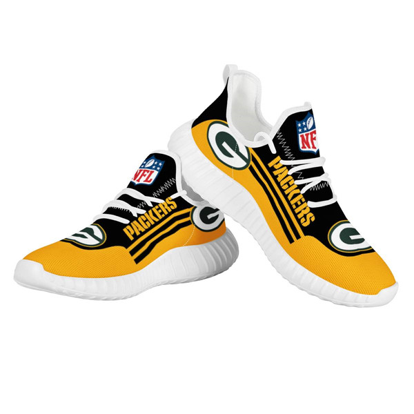 Women's NFL Green Bay Packers Lightweight Running Shoes 011 - Click Image to Close