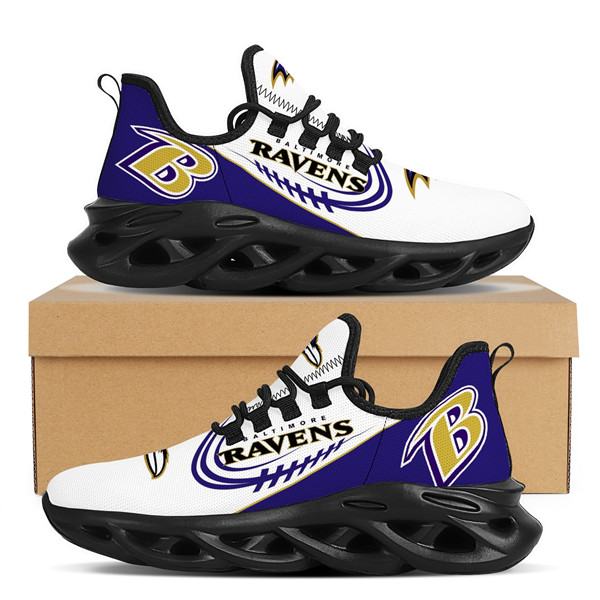 Men's Baltimore Ravens Flex Control Sneakers 003 - Click Image to Close