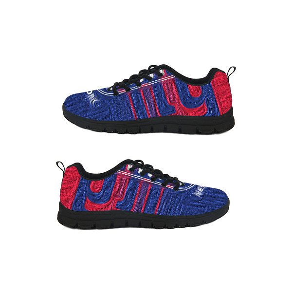 Men's NFL New York Giants Lightweight Running Shoes 015 - Click Image to Close