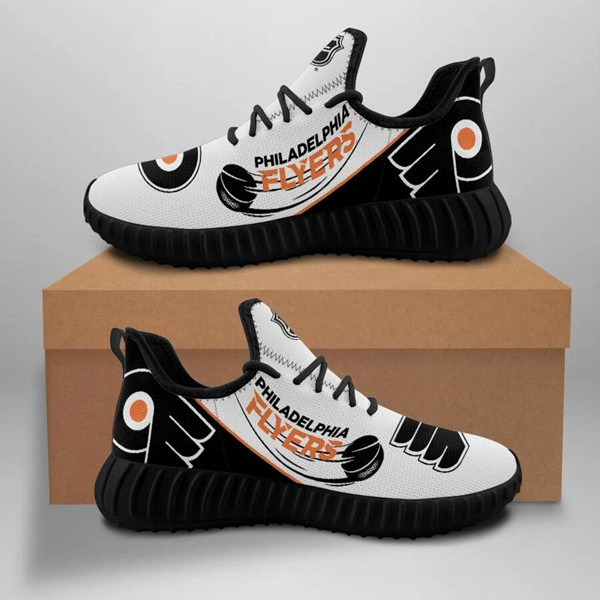 Men's NHL Philadelphia Flyers Lightweight Running Shoes 005 - Click Image to Close