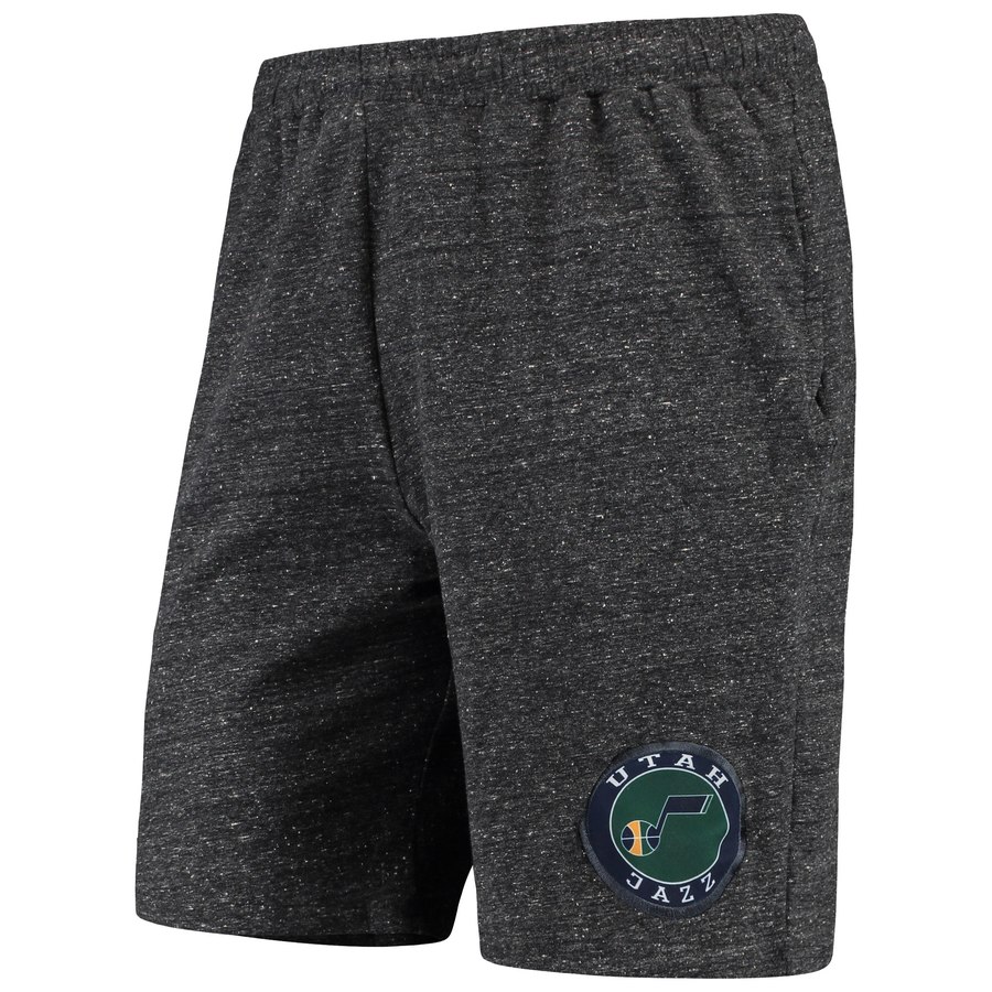 Utah Jazz Concepts Sport Pitch Knit Jam Shorts Charcoal