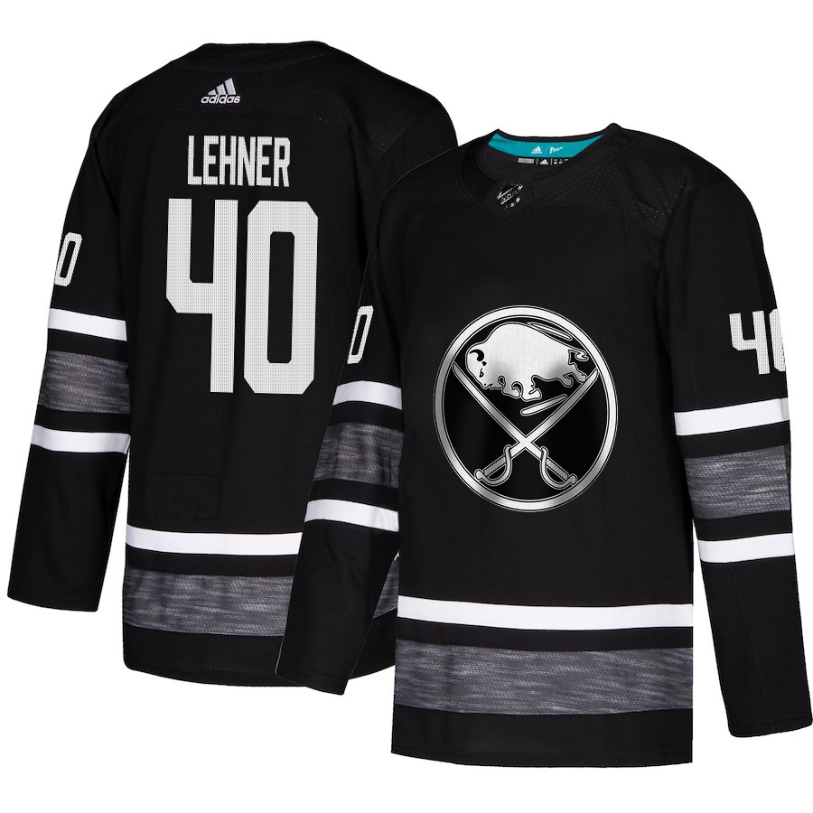 Adidas Sabres #40 Robin Lehner Black 2019 All-Star Game Parley Authentic Stitched NHL Jersey - Click Image to Close