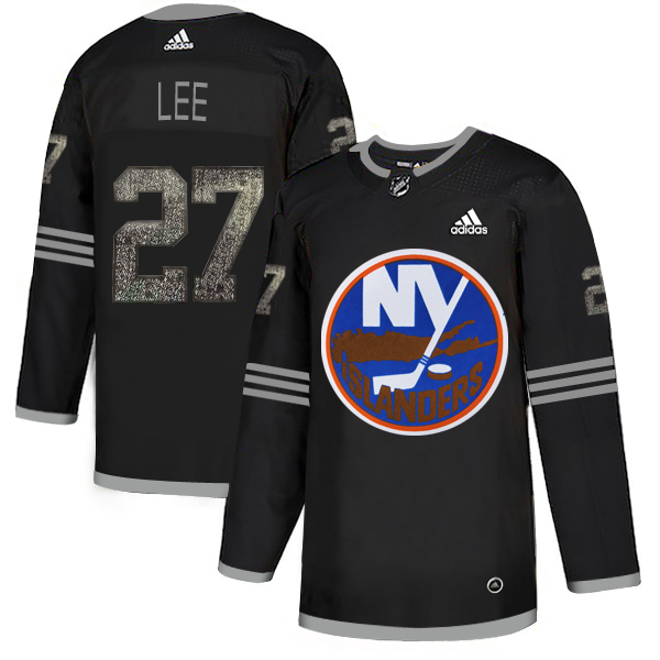 Adidas Islanders #27 Anders Lee Black Authentic Classic Stitched NHL Jersey