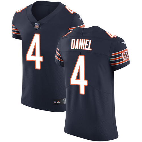 Nike Bears #4 Chase Daniel Navy Blue Team Color Men's Stitched NFL Vapor Untouchable Elite Jersey