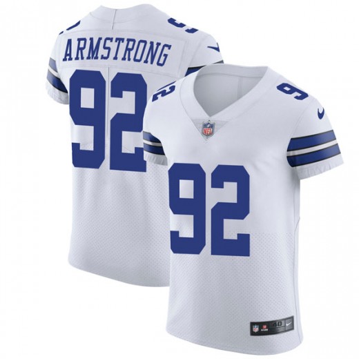 Nike Cowboys #92 Dorance Armstrong White Men's Stitched NFL Vapor Untouchable Elite Jersey - Click Image to Close