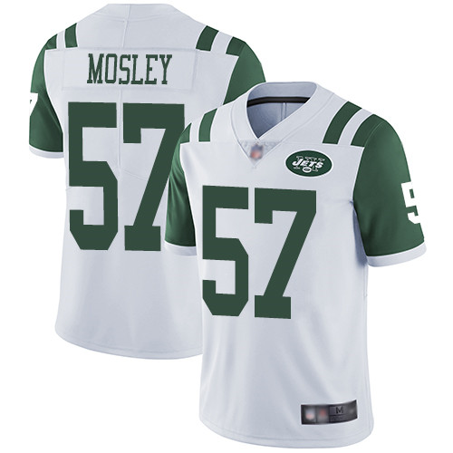 Nike Jets #57 C.J. Mosley Martin White Men's Stitched NFL Vapor Untouchable Limited Jersey