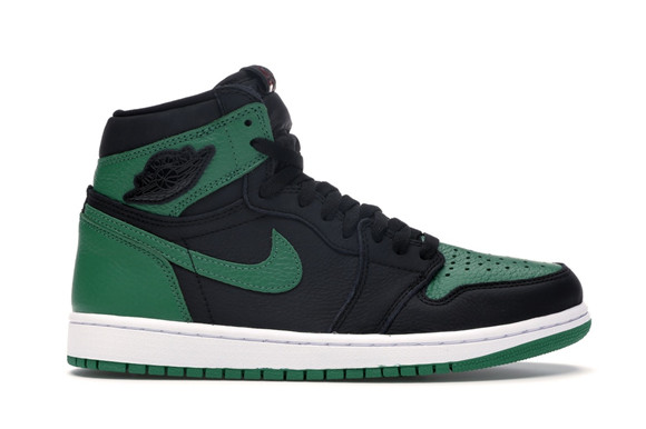 Men's Air Jordan AJ Retro High Pine Green Black