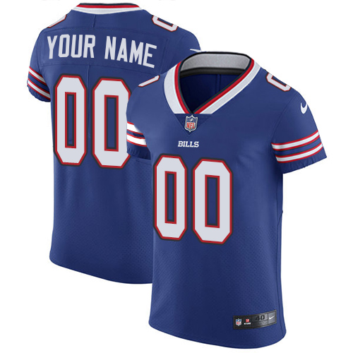 Nike Buffalo Bills Customized Royal Blue Team Color Stitched Vapor Untouchable Elite Men's NFL Jersey - Click Image to Close