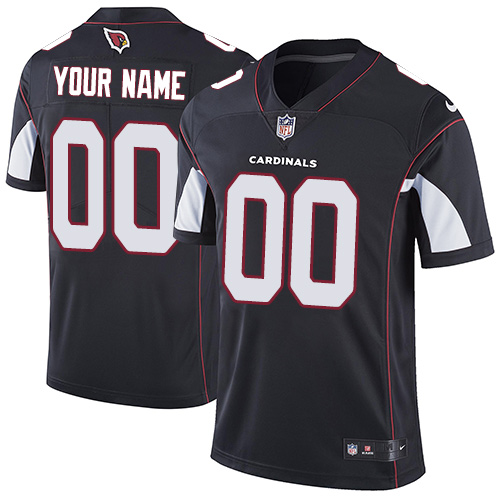 Nike Arizona Cardinals Customized Black Alternate Stitched Vapor Untouchable Limited Men's NFL Jersey - Click Image to Close