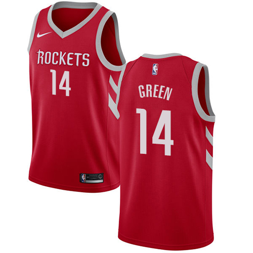 Nike Rockets #14 Gerald Green Red NBA Swingman Icon Edition Jersey