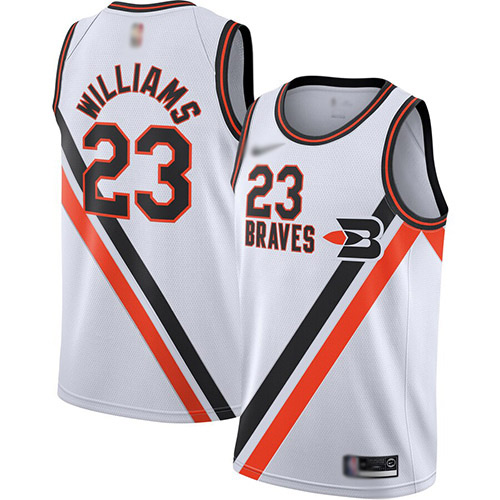 Clippers #23 Louis Williams White Basketball Swingman Hardwood Classics Jersey