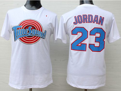 Space Jam Tune Squad #23 Michael Jordan White Stitched Basketball Jersey