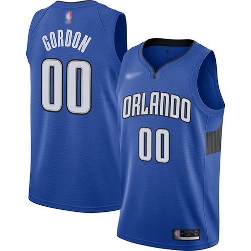 Magic #00 Aaron Gordon Blue Basketball Swingman Statement Edition 2019/2020 Jersey