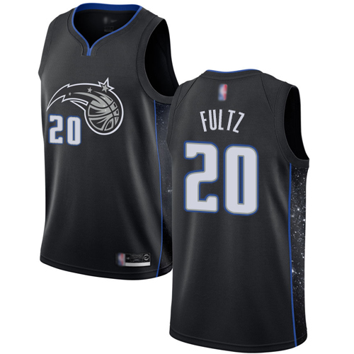 Magic #20 Markelle Fultz Black Basketball Swingman City Edition 2018/19 Jersey