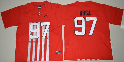 Buckeyes #97 Joey Bosa Red Alternate Elite Stitched NCAA Jersey - Click Image to Close