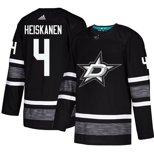 Adidas Stars #4 Miro Heiskanen Black Authentic 2019 All-Star Stitched NHL Jersey - Click Image to Close