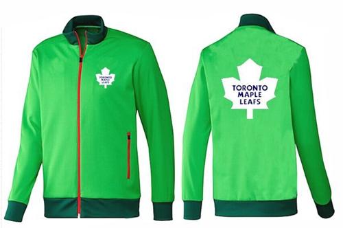 NHL Toronto Maple Leafs Zip Jackets Green - Click Image to Close