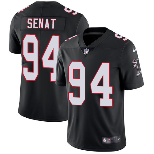 Nike Falcons #94 Deadrin Senat Black Alternate Men's Stitched NFL Vapor Untouchable Limited Jersey