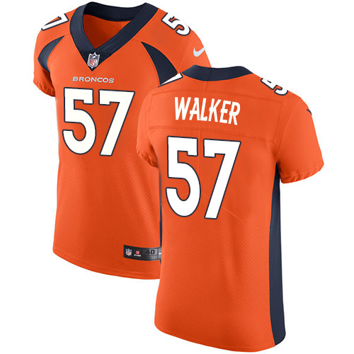 Nike Broncos #57 Demarcus Walker Orange Team Color Men's Stitched NFL Vapor Untouchable Elite Jersey - Click Image to Close