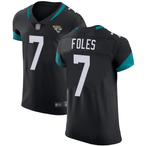 Nike Jaguars #7 Nick Foles Black Team Color Men's Stitched NFL Vapor Untouchable Elite Jersey